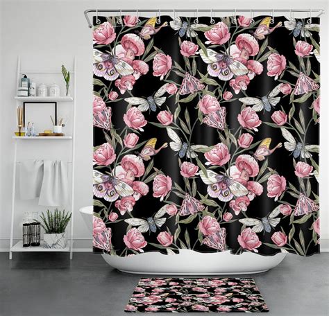 Transform Your Bathroom Into A Serene Oasis With A Floral Butterfly