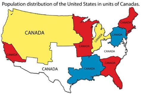 Canada Population 2019 Map