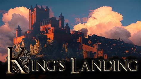 Kings Landing From Game Of Thrones Made In Minecraft Cinematic Tour