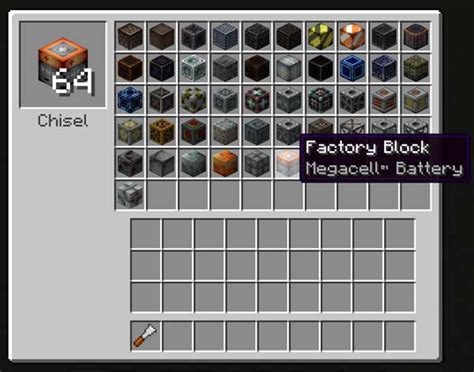 Chisel Mod Para Minecraft 1165 Minecrafteo