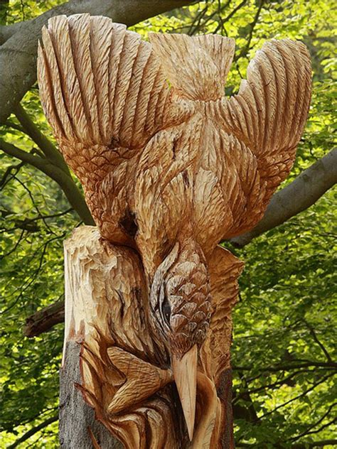 50 Creative Carvings On Trees Tree Carving Carving Tree Art