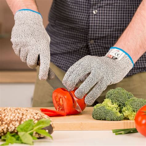 NoCry Cut Resistant Gloves - Food Grade Level 5