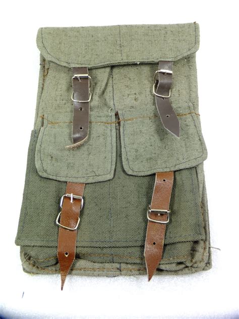 Vintage Military Green Canvas Tool Bag Mens Waist Canvas Etsy