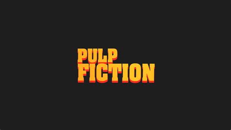 Pulp Fiction Pulp Fiction Quentin Tarantino Title Hd Wallpaper