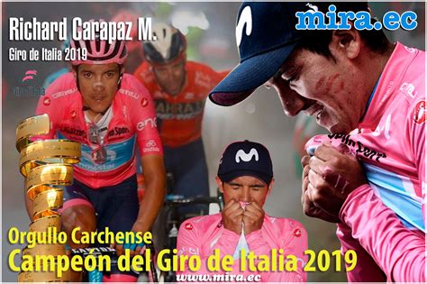 Richard carapaz, campeón del giro de italia. RICHARD CARAPAZ CAMPEON DEL GIRO DE ITALIA 2019 | MIRA