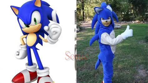 Sonic Boom Cartoon Characters In Real Life 2018 Youtube