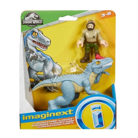 Fisher Price® Imaginext Jurassic World Allosaurus Dinosaur And Ranger