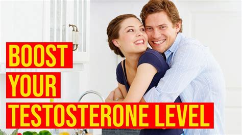 10 Natural Ways To Boost Your Testosterone Level Health Awareness Youtube