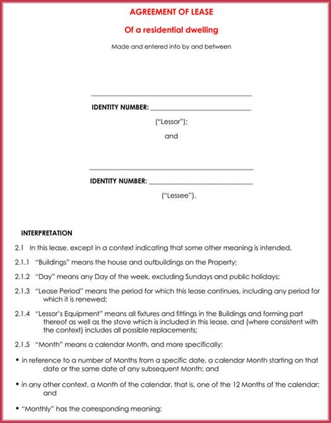 Equipment Rental Lease Agreement 12 Samples Formats In Pdf And Word
