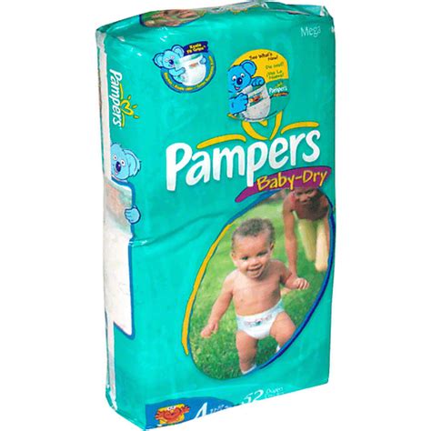 Pampers Baby Dry Size 4 Diapers 52 Ct Pack Shop Quality Foods