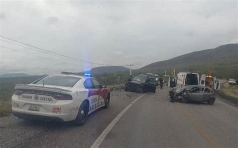 Accidente Vial Deja Nueve Heridos En Ciudad Victoria Carretera Se