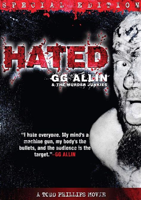Hated Special Edition Gg Allin Merle Allin Shireen Kadivar Dee Dee Ramone
