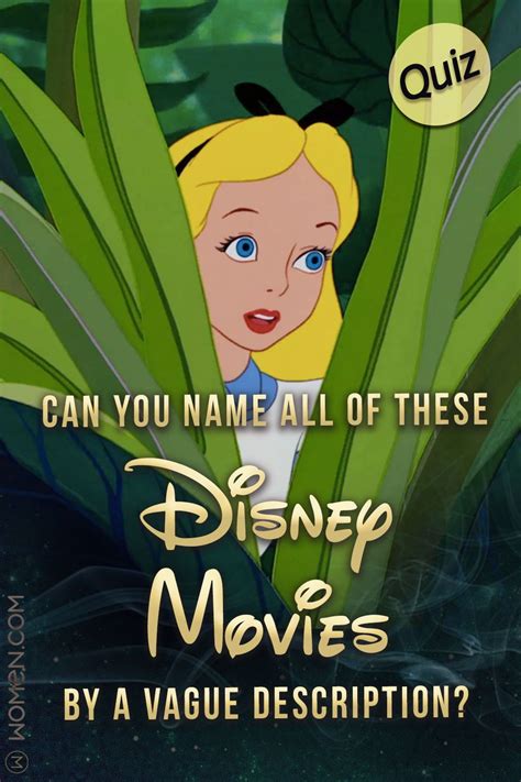 Quiz Can You Name All Of These Disney Movies By A Vague Description