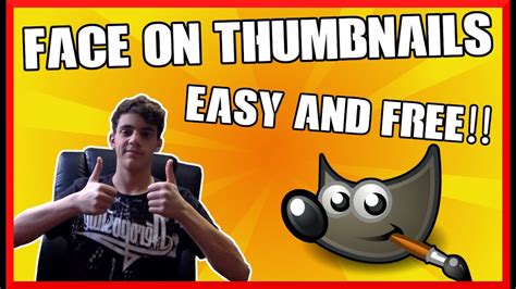 How To Put Your Face On Thumbnails Easy And Free Youtube
