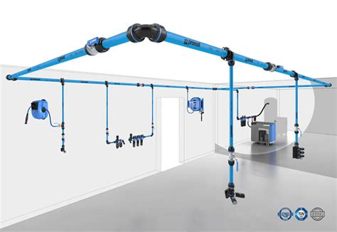 Compressed air piping design handbook. Prevost Piping System, the aluminium compressed air ...