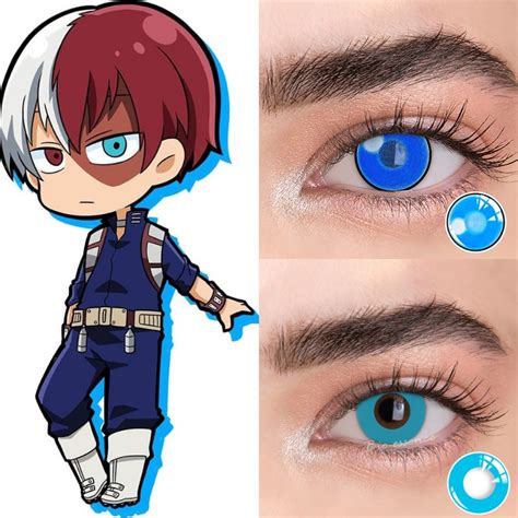 My Hero Academia Lumeye Shoto Todoroki Colored Contact Lenses Lumeye