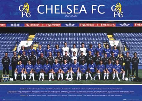 Large club crest print in full colour. foot ball: chelsea fc