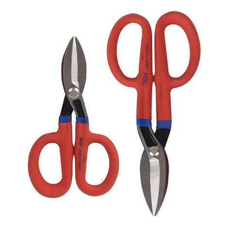 Wiss Straight Cut Tin Snip Combo A1113lc The Home Depot