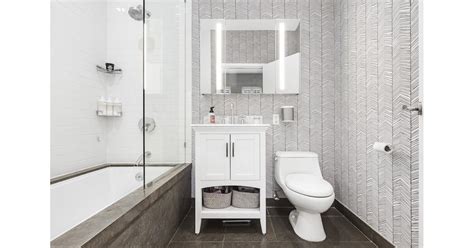 Simple bathroom renovation tips that help create the illusion of space. Neutral Wallpaper | Small Bathroom Design Ideas | POPSUGAR ...