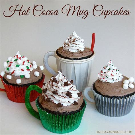 Hot Cocoa Cupcakes The Lindsay Ann