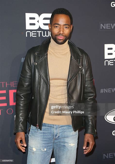 actor jay ellis arrives at bet s the new edition story premiere news photo getty images