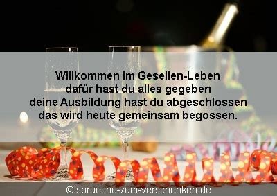 Sprüche zur bestandenen Ausbildung - Beispieltexte für die ...