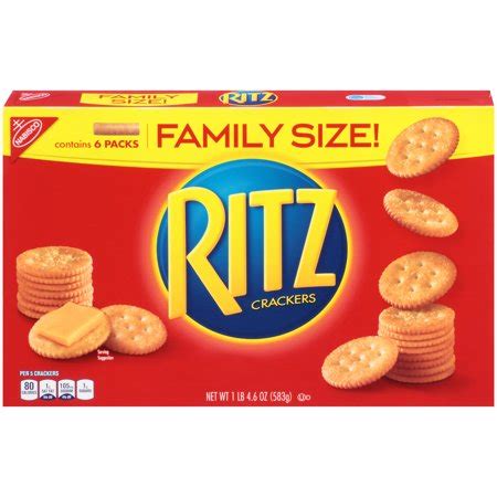 Check spelling or type a new query. Nabisco Ritz Original Crackers Family Size, 1.3 Lb ...