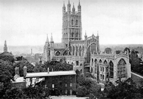 Medieval Gloucester Cathedral Exterior