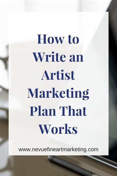 How To Write An Artist Marketing Plan That Works Artofit