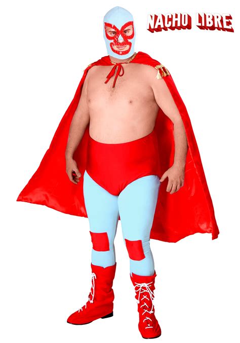 Adult Nacho Libre Costume Wrestling Halloween Costume