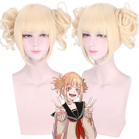 High Quality Himiko Toga Cosplay Wig My Hero Academy Costume Play Wigs