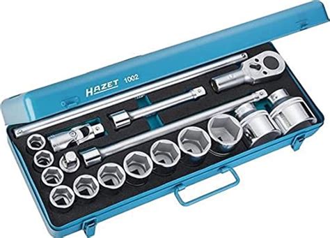 HAZET 1002 Socket Set Multi Colour Amazon Co Uk DIY Tools