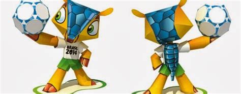 fifa world cup 2014 mascot fuleco papercraft papercraft paradise porn sex picture