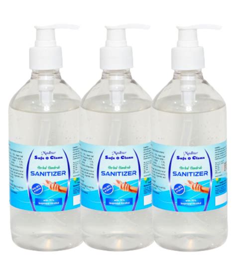 Safe O Clean Hand Sanitizer Ml Pack Of Buy Safe O Clean Hand Sanitizer Ml Pack Of