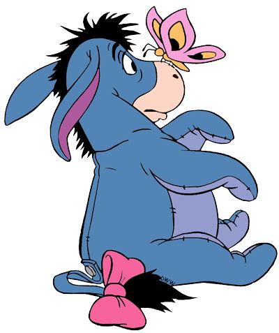 He's depressed kinda off every time someone tries to interact with him. disney eeyore clipart - Clipground