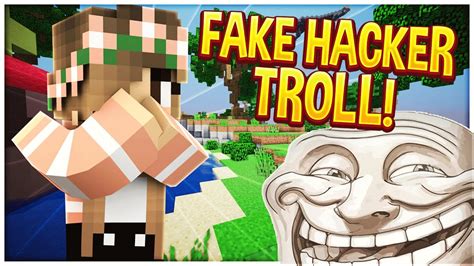 fake hacker gets trolled minecraft trolling youtube