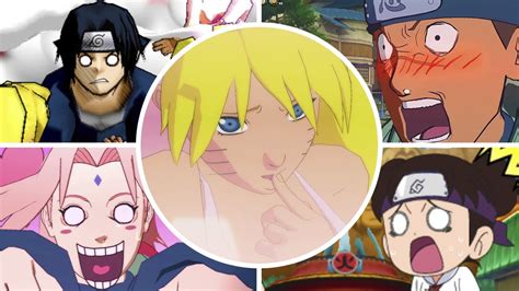 Evolution Of Sexy Jutsu In Naruto Games Youtube