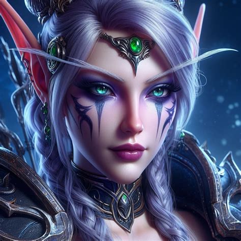 World Of Warcraft Night Elf In 2024 Elf Art Warhammer Fantasy Roleplay Night Elf