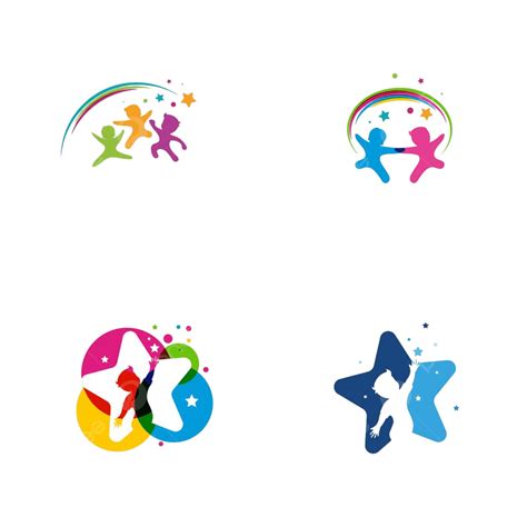 Desain Ikon Ilustrasi Vektor Konsep Anak Anak Rancangan Pengajaran