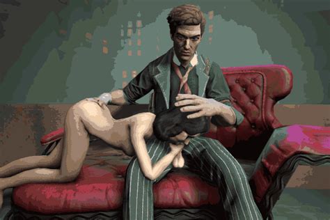 Rule 34 3d Animated Bioshock Bioshock Infinite Booker Dewitt Burial At Sea Clothed Sex