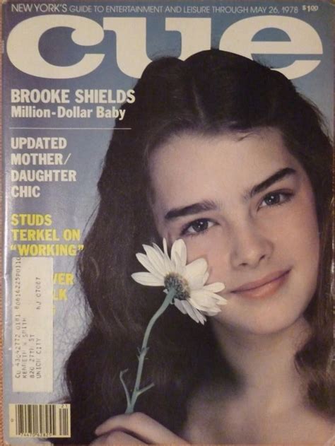 Brooke Shields Covers Cue Magazine United States May Brooke