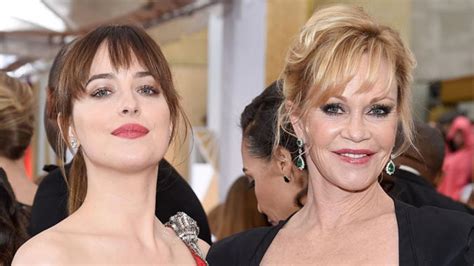 Dakota Johnson S Tense Fifty Shades Convo With Mom Melanie Griffith Turns Painful