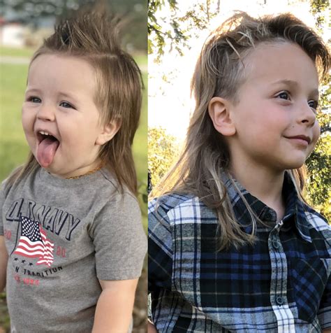 Maybe you would like to learn more about one of these? Who has the best mullet in America? 10 kid finalists ...