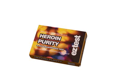 Heroin Purity 5 Use Drug Testing Kit - Portable Drug Testing Kits - Home Drug Testing Kits ...