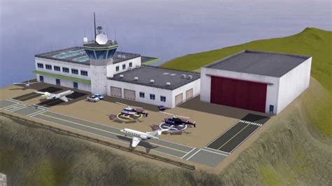 Caw Criquettes Airport From Sims 2 Converted To Sims 3 With Extras