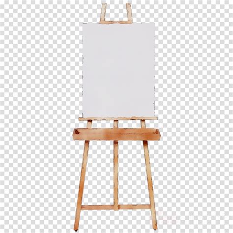 Transparent Painting Easel Clipart Painting Inspired
