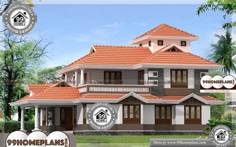Kerala House Plan And Elevations Spacious Double Story Traditional 4