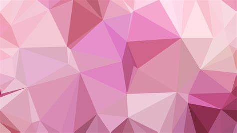 Free Pink Polygon Pattern Background Illustration