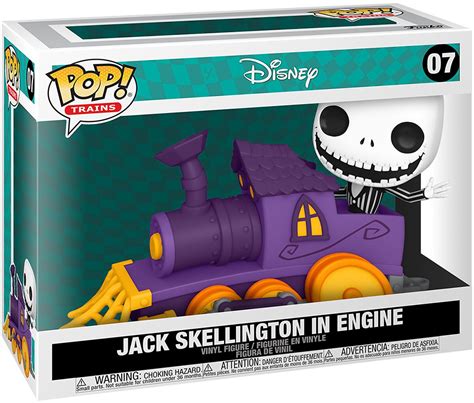 Funko Pop Jack Skellington In Engine Train 07 Disney Nightmare Before
