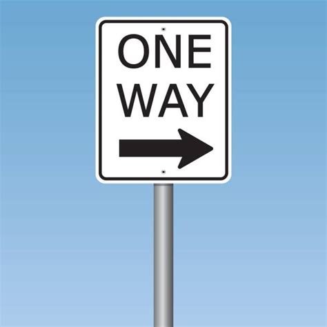 One Way Sign Stock Photos Pictures And Royalty Free Images Istock